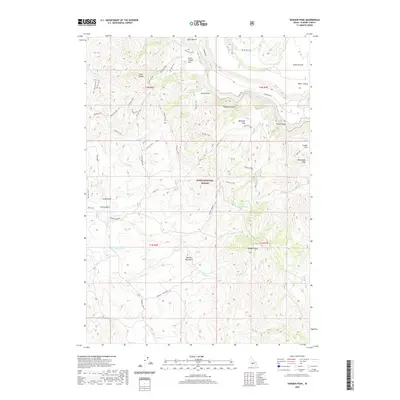 2020 Map of Danskin Peak, 2020 Print