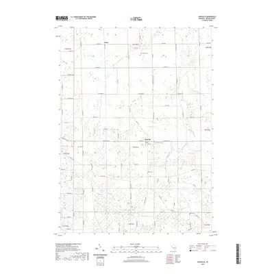 2019 Map of Dansville, 2019 Print