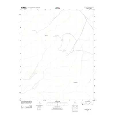 2012 Map of Dantes View, 2012 Print