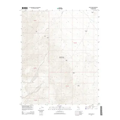 2015 Map of Dantes View, 2015 Print