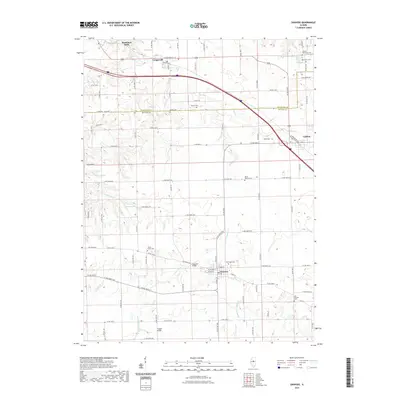 2021 Map of Danvers, 2021 Print