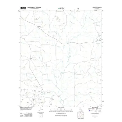 2012 Map of Danville, 2012 Print