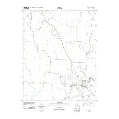 2010 Map of Danville, 2010 Print