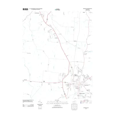 2013 Map of Danville, 2013 Print