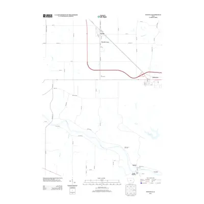 2013 Map of Danville, 2013 Print