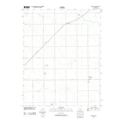 2009 Map of Danville, 2009 Print