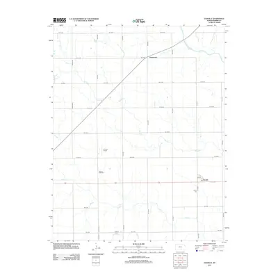 2012 Map of Danville, 2012 Print