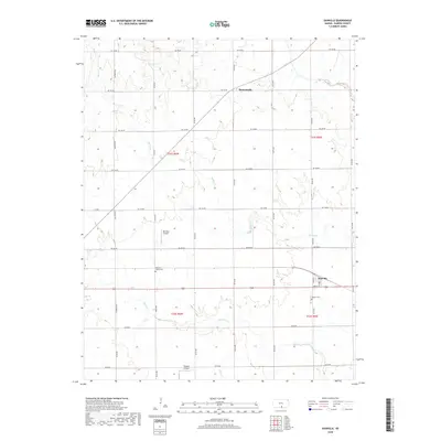 2018 Map of Danville, 2018 Print