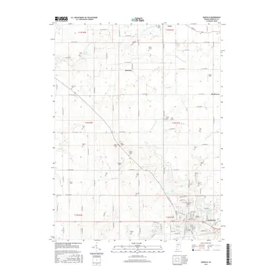 2016 Map of Danville, 2016 Print