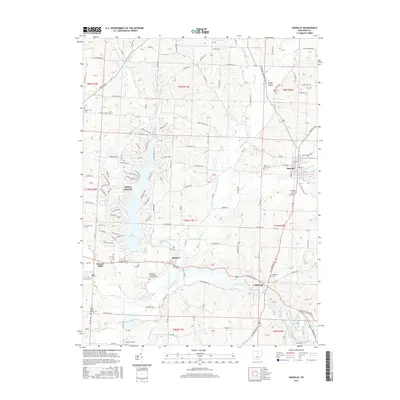 2016 Map of Danville, 2016 Print