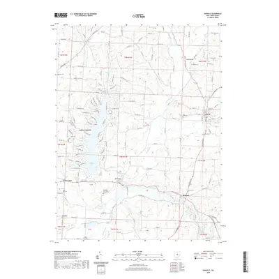 2019 Map of Danville, 2019 Print