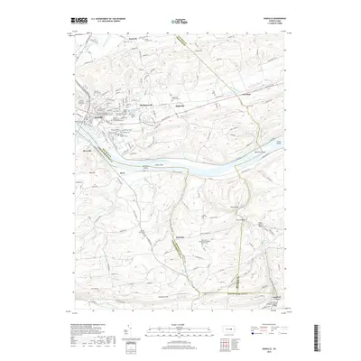 2019 Map of Danville, 2019 Print
