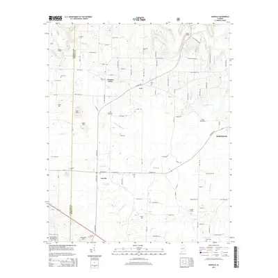 2014 Map of Danville, 2014 Print
