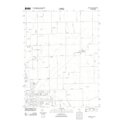 2012 Map of Danville NE, 2012 Print