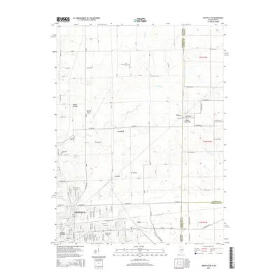 2015 Map of Danville NE, 2015 Print
