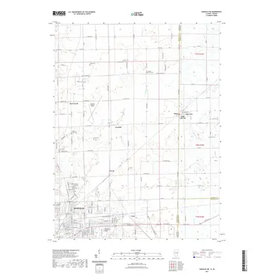 2021 Map of Danville NE, 2021 Print