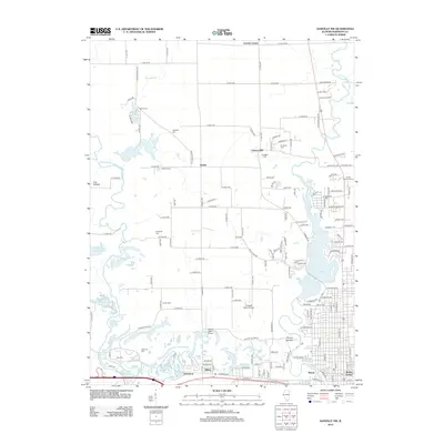 2012 Map of Danville NW, 2012 Print