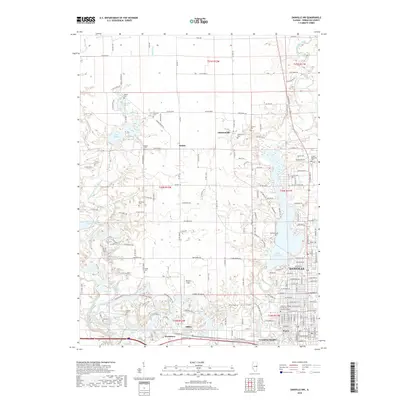 2018 Map of Danville NW, 2018 Print