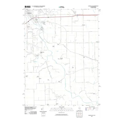 2010 Map of Danville SE, 2010 Print