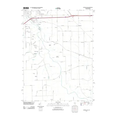 2012 Map of Danville SE, 2012 Print