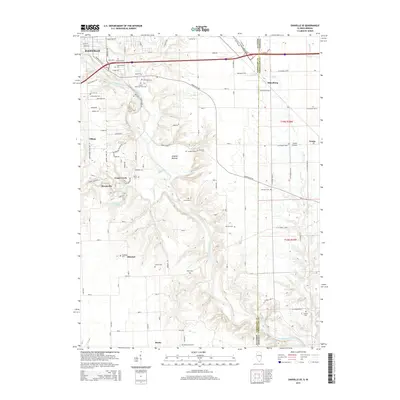 2015 Map of Danville SE, 2015 Print