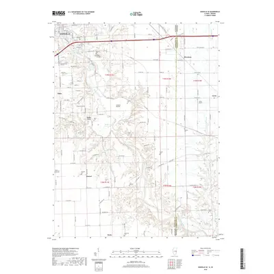 2018 Map of Danville SE, 2018 Print