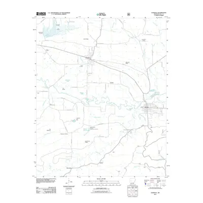 2011 Map of Danville, 2011 Print