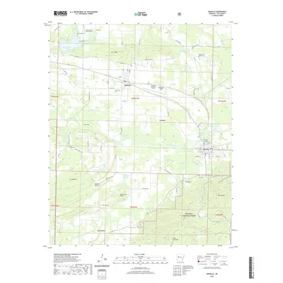 2020 Map of Danville, 2020 Print