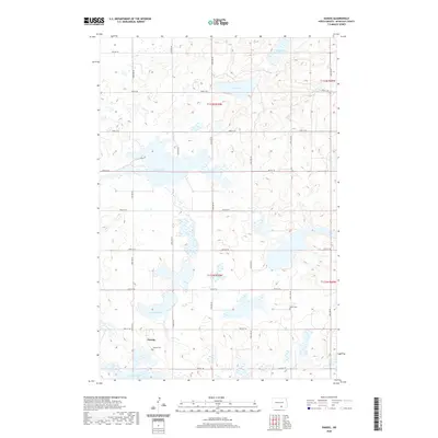 2020 Map of Danzig, 2020 Print