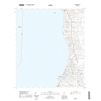 2020 Map of Daphne, 2020 Print