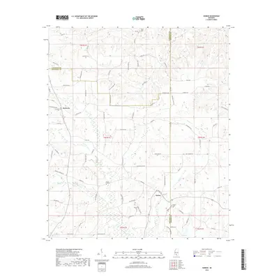 2018 Map of Darbun, 2018 Print