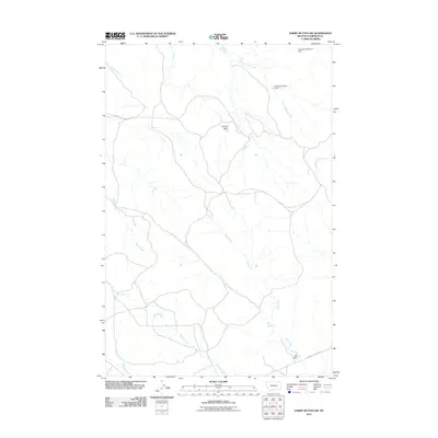 2011 Map of Darby Buttes SW, 2011 Print