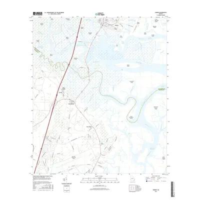 2017 Map of Darien, 2017 Print