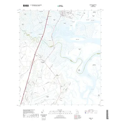 2020 Map of Darien, 2020 Print