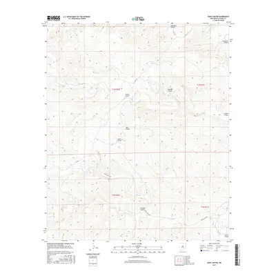 2017 Map of Dark Canyon, 2017 Print