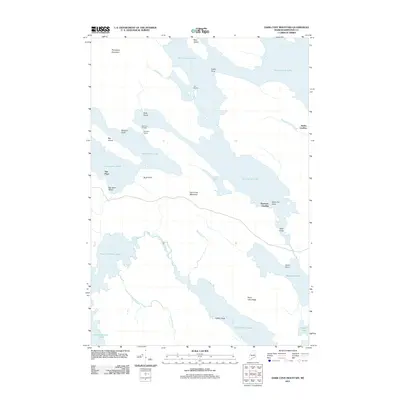 2011 Map of Dark Cove Mountain, 2011 Print