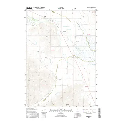 2017 Map of Darlington, 2017 Print