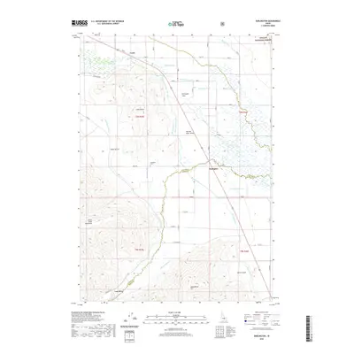 2020 Map of Darlington, 2020 Print