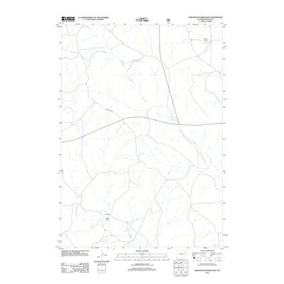 2012 Map of Darlington Draw East, 2012 Print