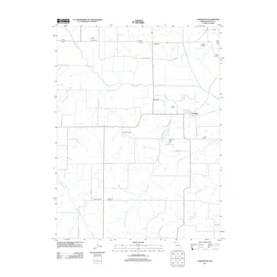 2011 Map of Darlington, 2011 Print