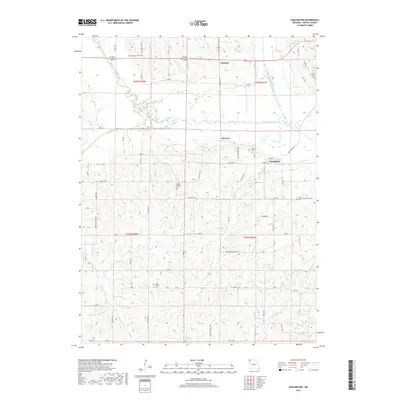 2017 Map of Darlington, 2017 Print