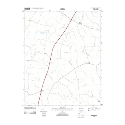 2010 Map of Darlington, 2010 Print
