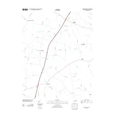 2013 Map of Darlington, 2013 Print
