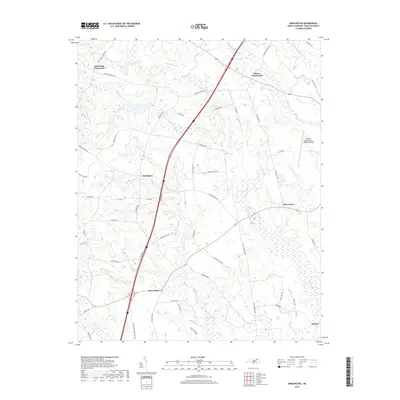 2019 Map of Darlington, 2019 Print
