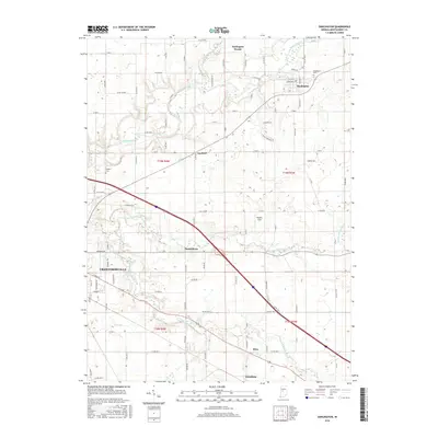 2016 Map of Darlington, 2016 Print
