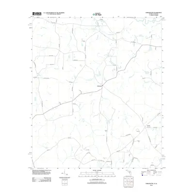2012 Map of Darlington, 2012 Print