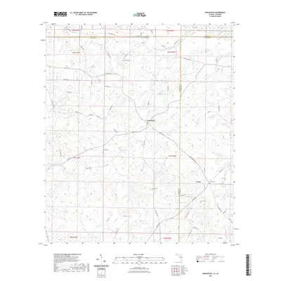2021 Map of Darlington, 2021 Print