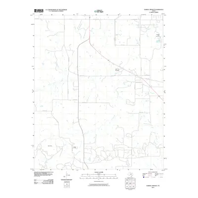 2010 Map of Darnell Branch, 2010 Print