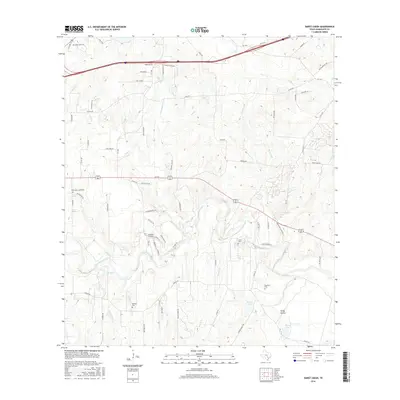 2016 Map of Darst Creek, 2016 Print