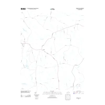 2013 Map of Darvills, 2013 Print